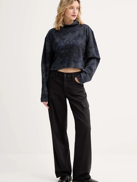 G-Star bluza bawełniana Oversized cropped turtle - zdjęcie produktu nr 1