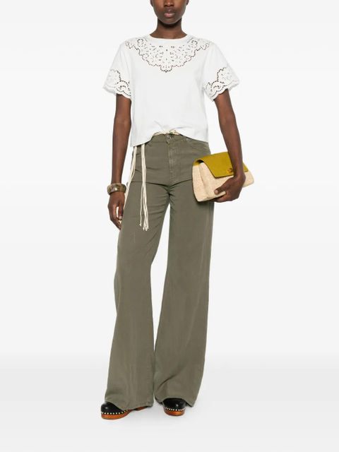 TWINSET lace T-shirt - White - zdjęcie produktu nr 2