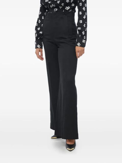 Chloé double-button palazzo pants - Black - zdjęcie produktu nr 1