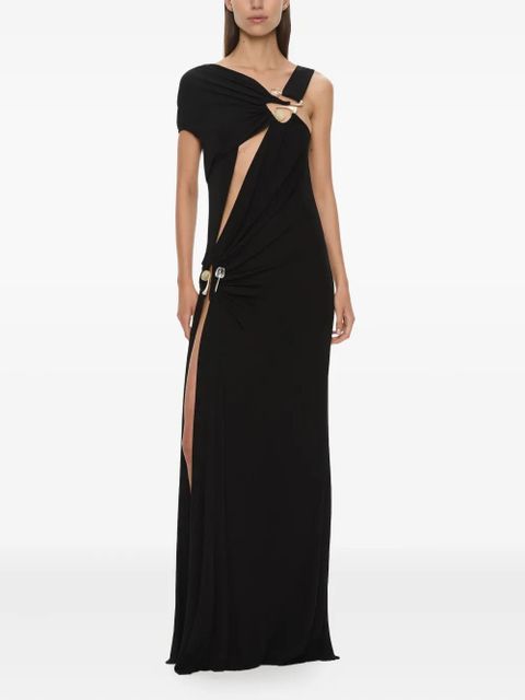 Christopher Esber Veer spiral draped maxi dress - Black - zdjęcie produktu nr 2