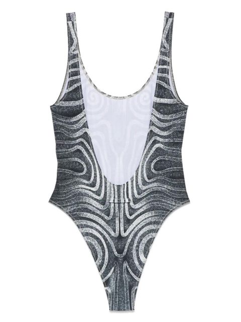 Jean Paul Gaultier printed swimsuit - Black - zdjęcie produktu nr 2