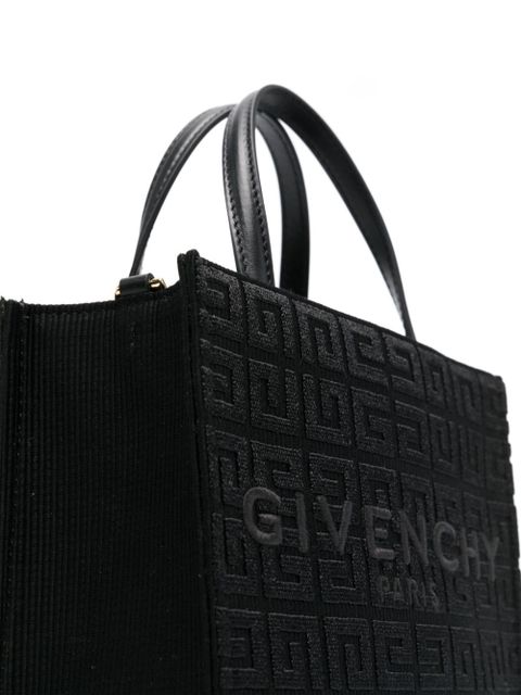 Givenchy mini 4G-embroidered tote bag - Black