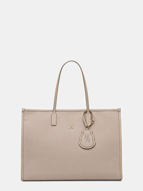 Tommy Hilfiger torebka kolor beżowy AW0AW18215 - zdjęcie produktu nr 1