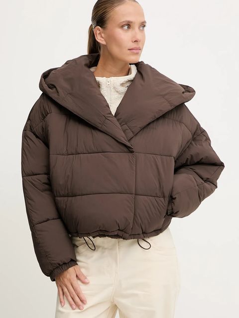 Calvin Klein Performance kurtka kolor brązowy zimowa LVGWF5O514 - zdjęcie produktu nr 1