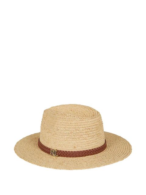 Lauren Ralph Lauren raffia hat - Neutrals - zdjęcie produktu nr 2
