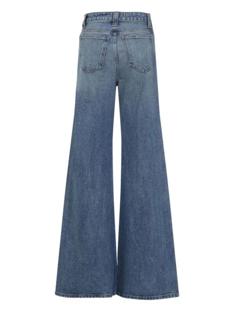 KHAITE Dane flared jeans - Blue