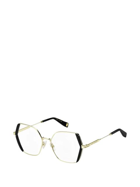 Marc Jacobs geometric-frame glasses - Gold - zdjęcie produktu nr 2