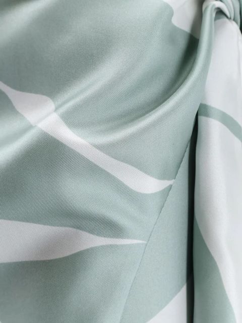 Max Mara floral-print skirt - Green - zdjęcie produktu nr 2