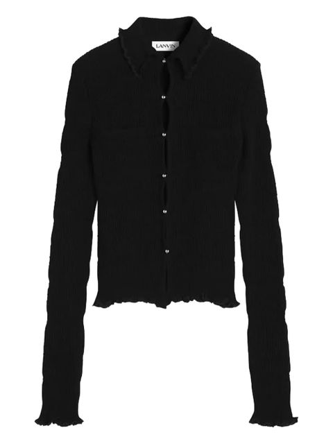 Lanvin cotton cardigan - Black - zdjęcie produktu nr 1