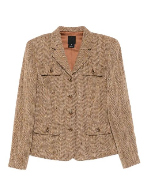 Anna Sui chevron jacket - Brown - zdjęcie produktu nr 1