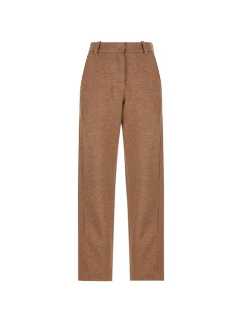 Loro Piana belt-loop straight trousers - Brown - zdjęcie produktu nr 1
