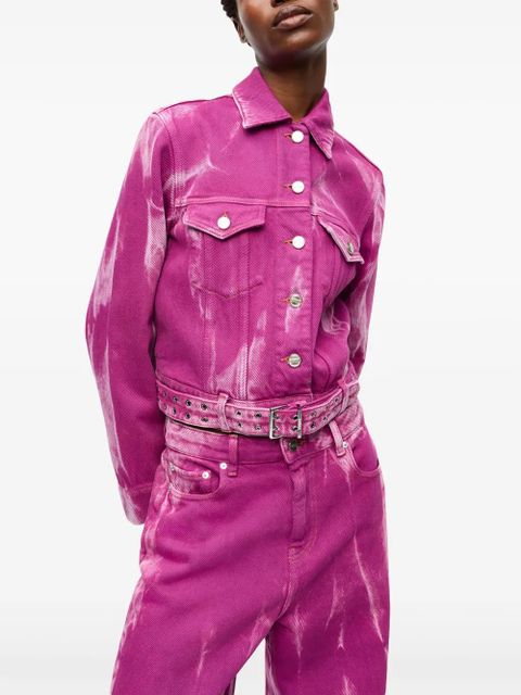 GANNI tie-dye jacket - Pink