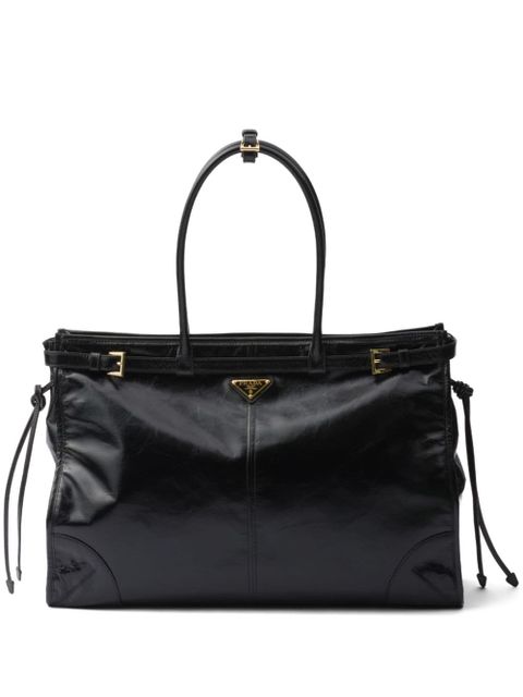 Prada large Bonnie tote bag - Black - zdjęcie produktu nr 1