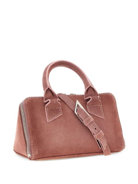 The Attico mini Friday embossed-logo handle bag - Pink - zdjęcie produktu nr 2