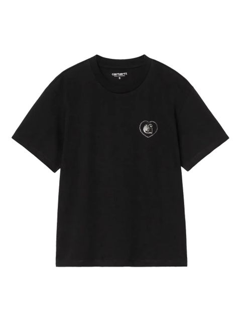 Carhartt WIP Hearts Of Hartts cotton T-shirt - Black - zdjęcie produktu nr 1