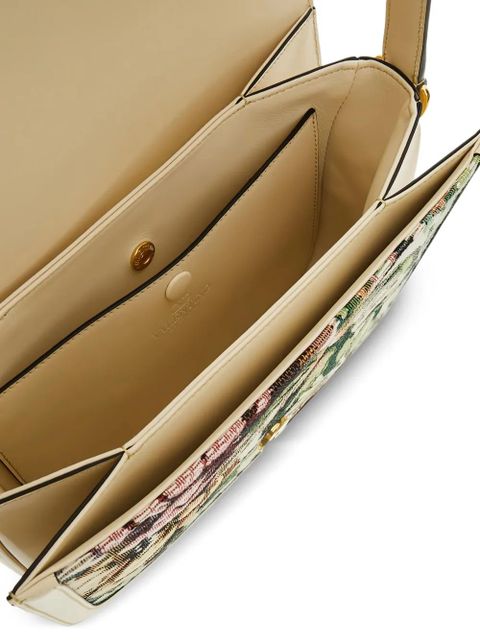 Valentino Garavani 9to5 jacquard shoulder bag - Green