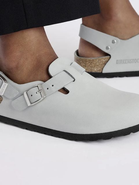Birkenstock klapki nubukowe Tokio