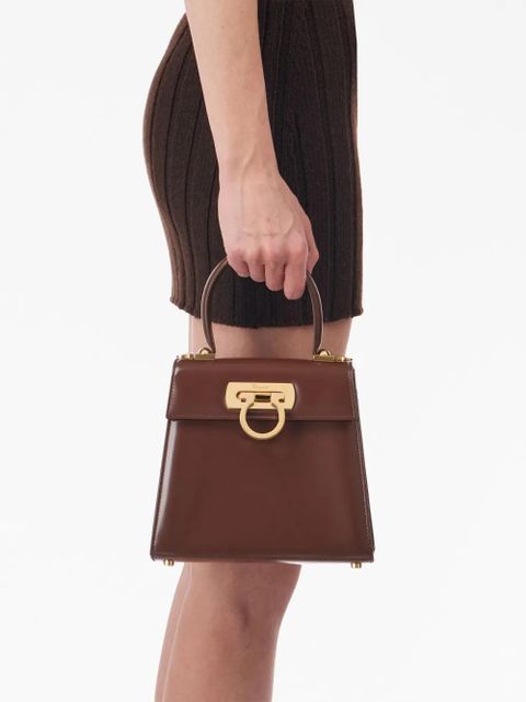 Ferragamo Iconic Top Handle tote bag - Brown - zdjęcie produktu nr 2
