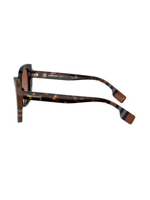 Burberry Eyewear Meryl tortoiseshell-effect sunglasses - Brown - zdjęcie produktu nr 2