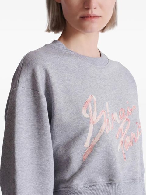 Balmain printed sweatshirt - Grey
