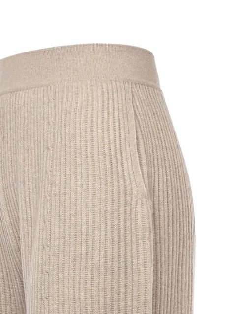 Loro Piana ribbed trousers - Neutrals