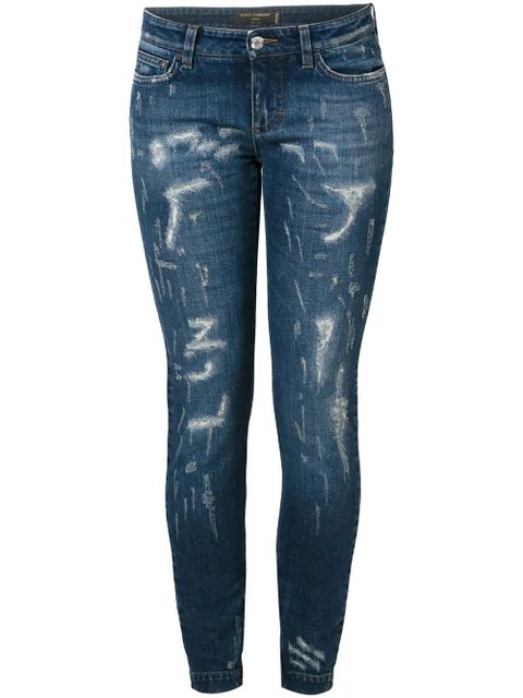 Dolce & Gabbana ripped jeans - Blue - zdjęcie produktu nr 1