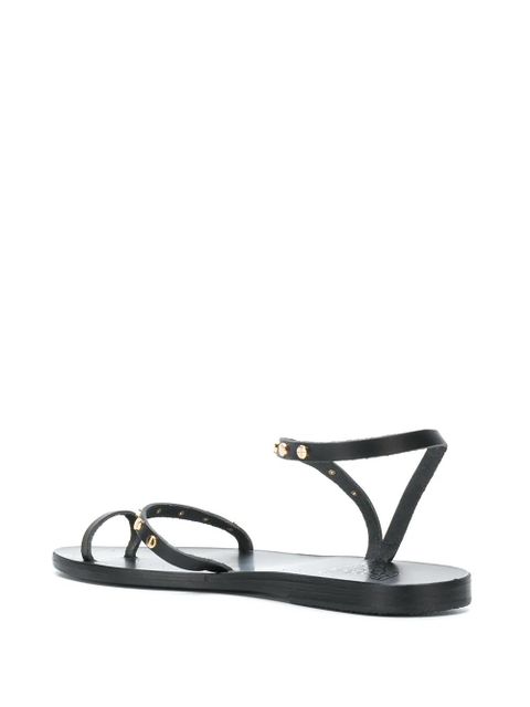 Ancient Greek Sandals Apli studded sandals - Black