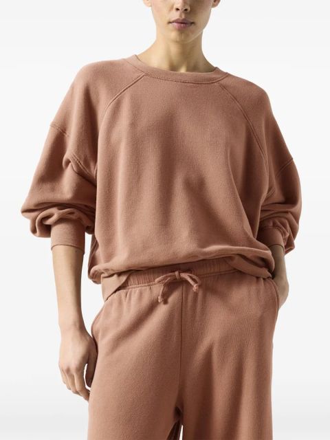 American Vintage long-sleeve crew-neck sweatshirt - Brown