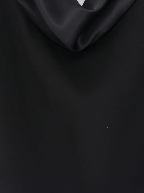 Max Mara cowl sleeveless dress - Black