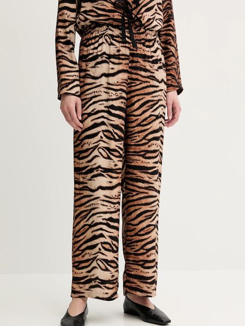 The Sleeper piżama damska kolor brązowy BWSP03A003B