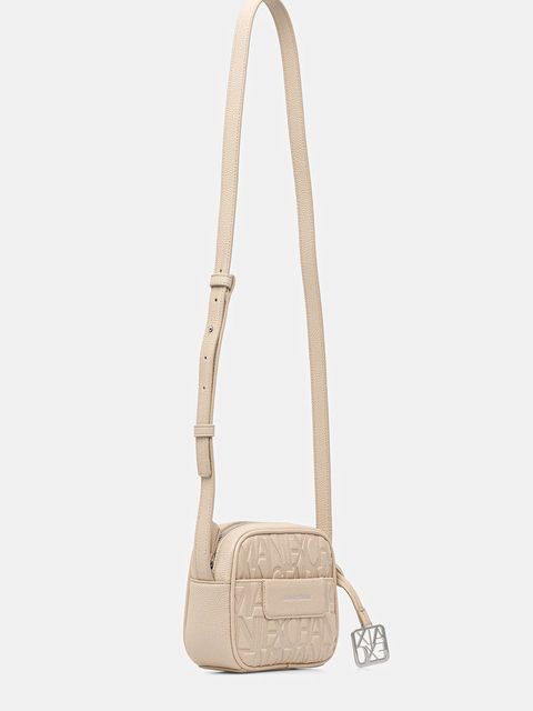 Armani Exchange torebka kolor beżowy XW001578 AF15774 - zdjęcie produktu nr 2