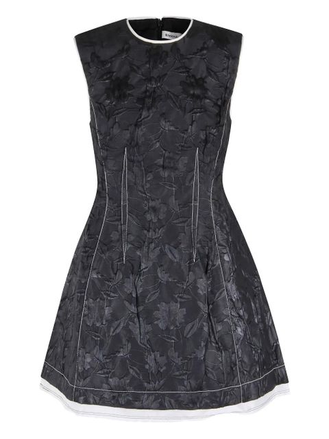 Simkhai Audrina floral-print mini dress - Black - zdjęcie produktu nr 1