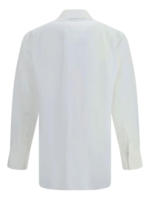 Alexander McQueen sequin-embellished cotton shirt - White