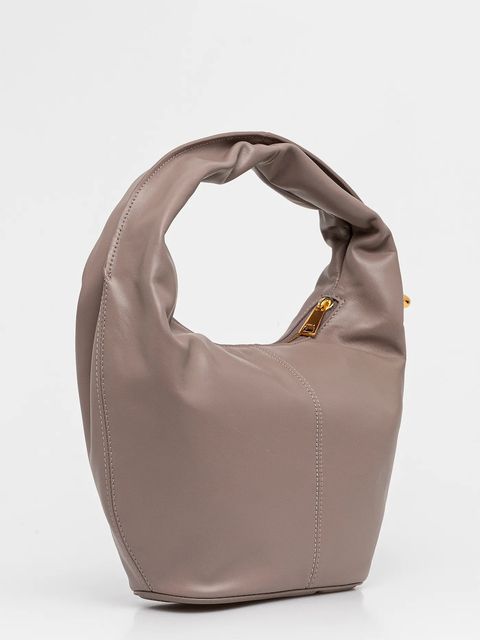 Furla torebka skórzana kolor brązowy WB01676.BX3168.MA2001002 - zdjęcie produktu nr 2