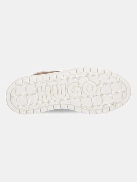 HUGO sneakersy Lyssa damskie kolor brązowy 50552645