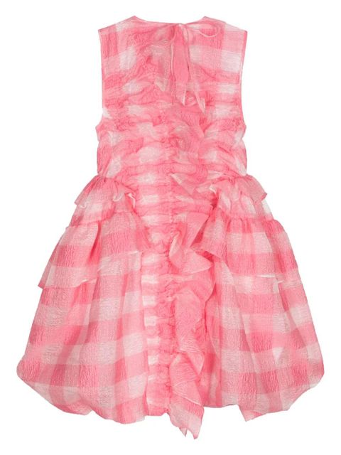Cecilie Bahnsen Giselle ruffled minidress - Pink - zdjęcie produktu nr 2