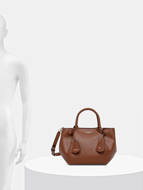 Guess torebka AMORETTE kolor brązowy HWBG78 98060