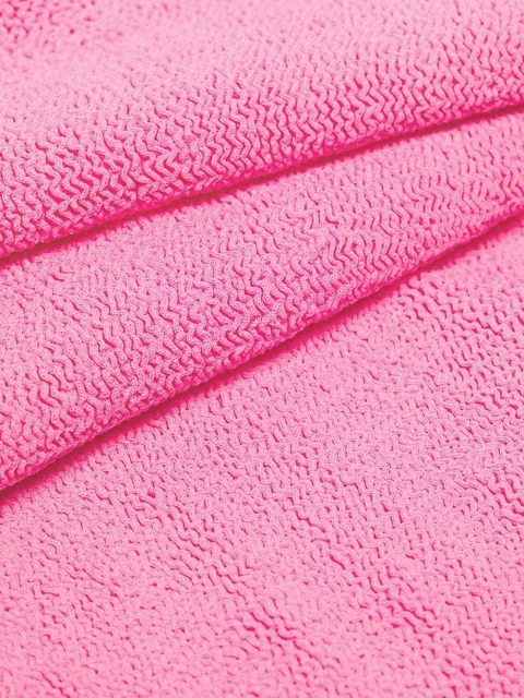 Hunza G fitted knitted tank dress - Pink