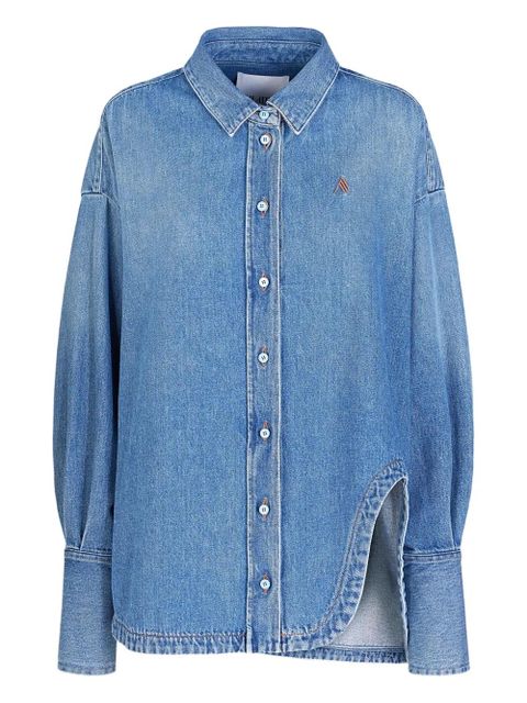 The Attico Diana denim shirt - Blue - zdjęcie produktu nr 1