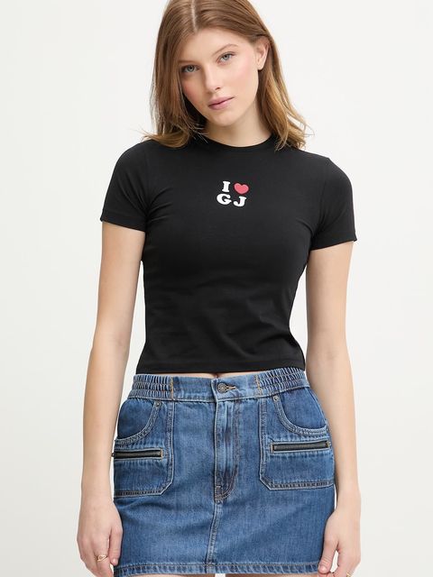 Guess Jeans t-shirt damski z bawełną - zdjęcie produktu nr 2