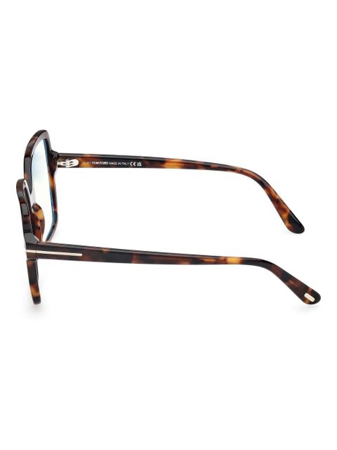 TOM FORD Eyewear square-frame glasses - Brown