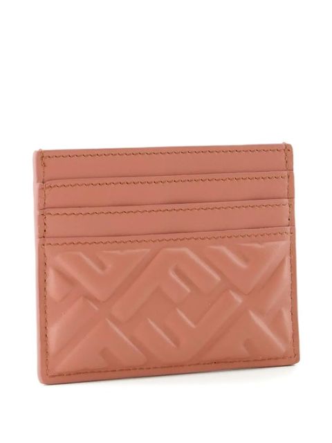 FENDI monogrammed cardholder - Pink - zdjęcie produktu nr 2