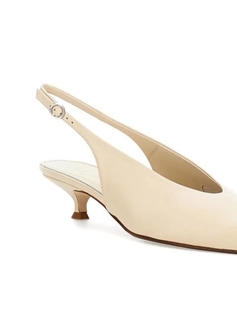 Aeyde Camilla pointed pumps - Neutrals