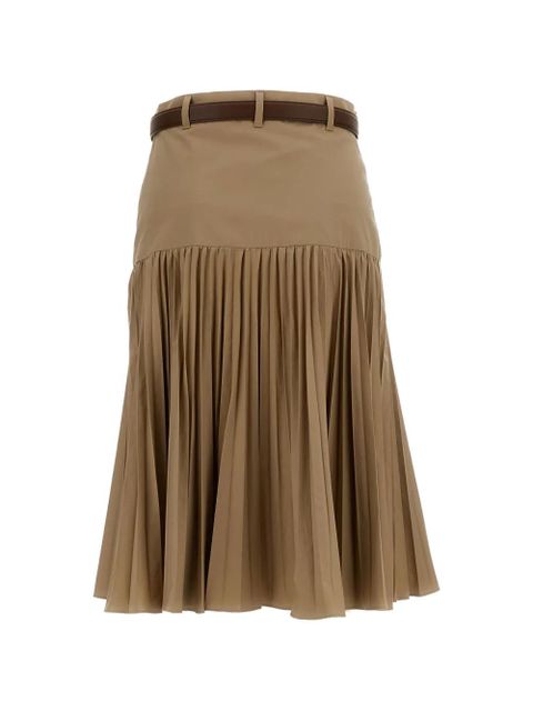 Max Mara pleated midi skirt - Neutrals - zdjęcie produktu nr 2