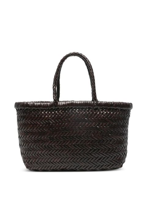 DRAGON DIFFUSION Mini Flat Gora tote bag - Brown