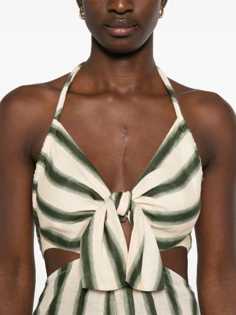 Johanna Ortiz Los Siete Mares dress - Neutrals