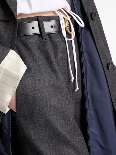 Prada wool trousers - Grey