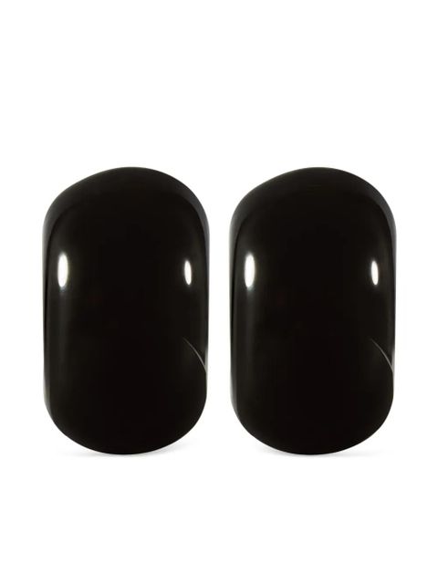 Courrèges Infinity earrings - Black - zdjęcie produktu nr 1