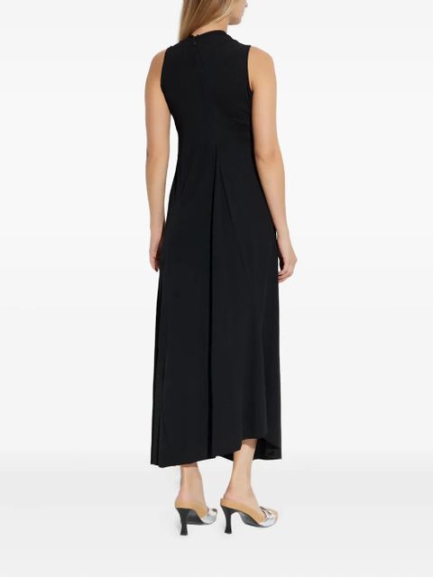 Balenciaga sleeveless pleated maxi dress - Black