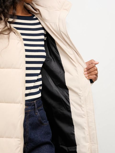 Answear.LAB płaszcz kolor beżowy